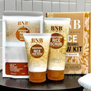 BNB Rice Extract Brightening Skincare Kit | Face Wash, Scrub & Mask